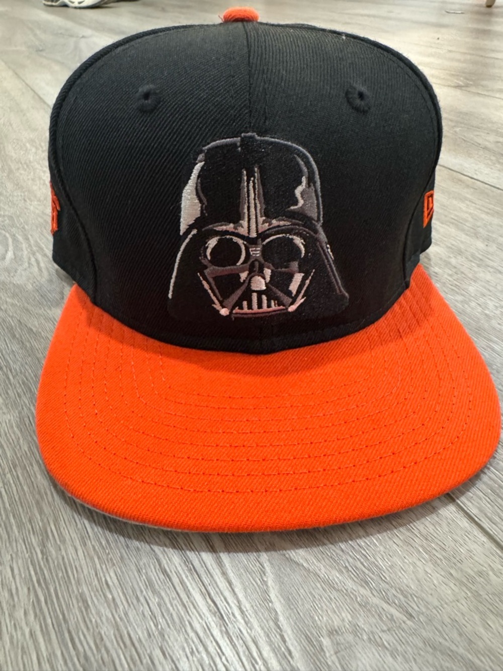 New Era San Francisco Giants Black and Orange Darth Vader Snapback Hat